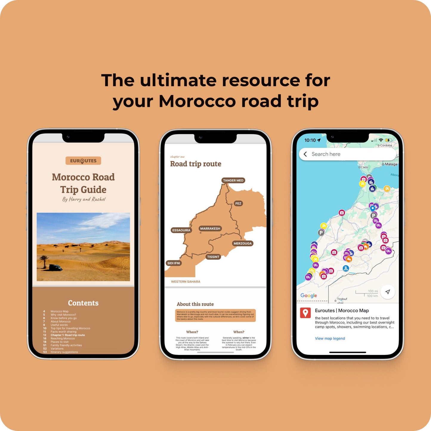 Morocco Travel Guide and Map