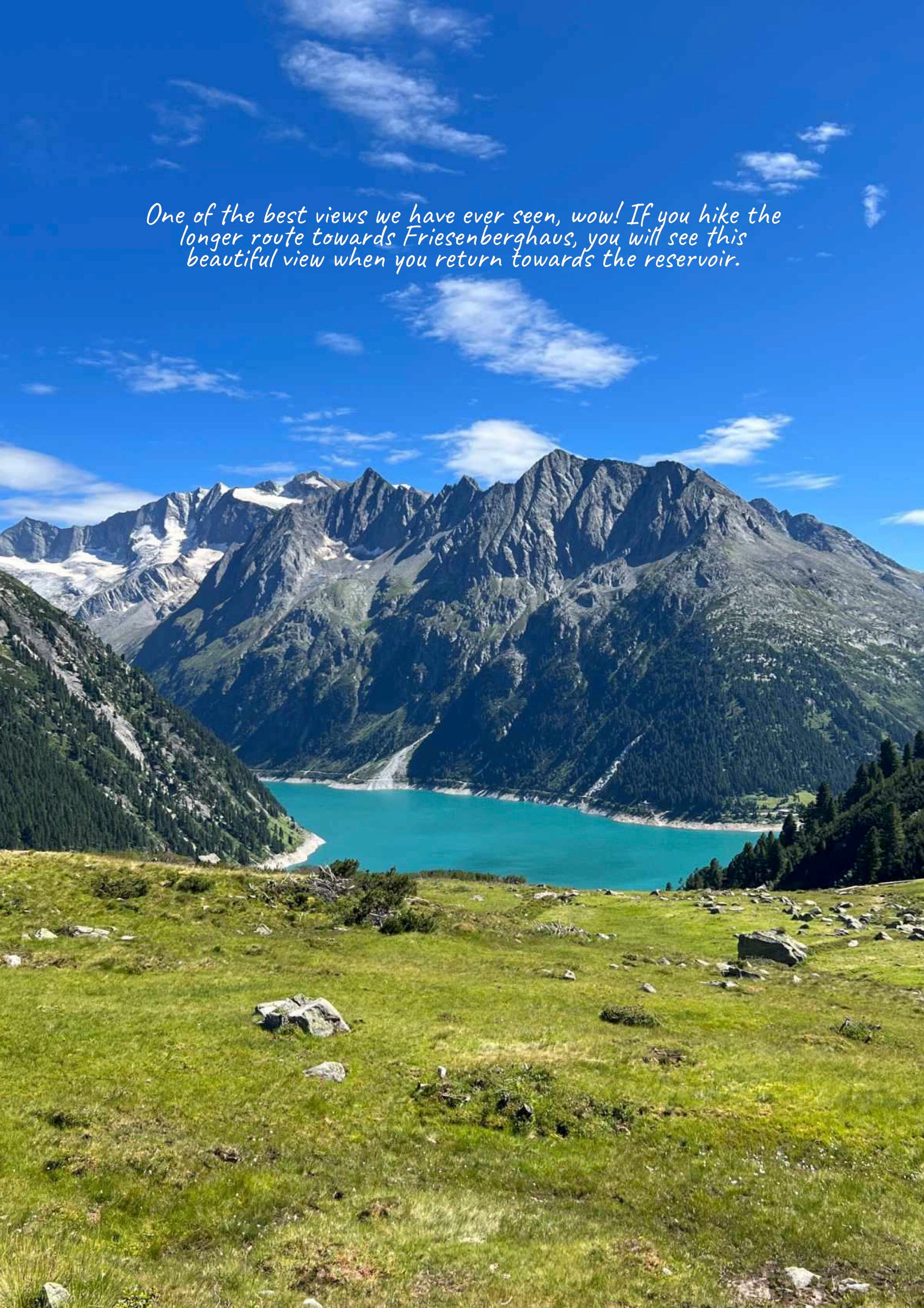 Schlegeis reservoir photo page in Alps guide